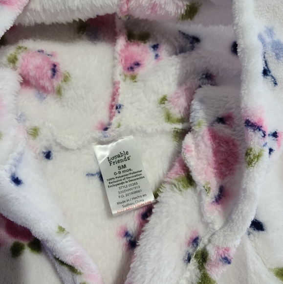 Floral Infant Robe - Picture 2 of 2